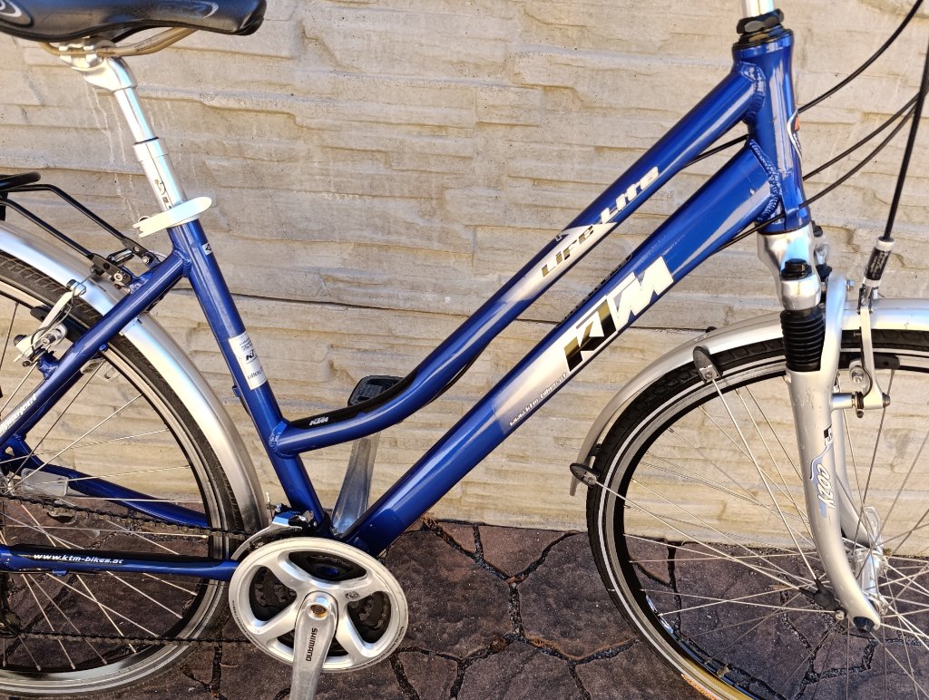 Dámské kolo KTM - ALU rám 20