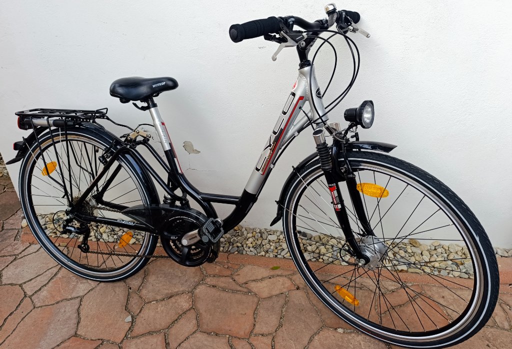 Dámské kolo KTM  - ALU rám 17